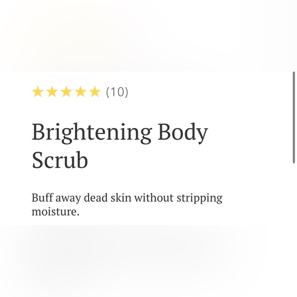 NEW Unopened Scentuals Brightening Body Scrub skin buffer 6.7 fl oz Organic - Picture 8 of 12